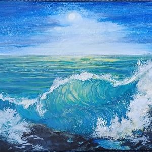 Ocean Art! Diverse styles! Watercolor,illustrations,Acrylic painting,originals